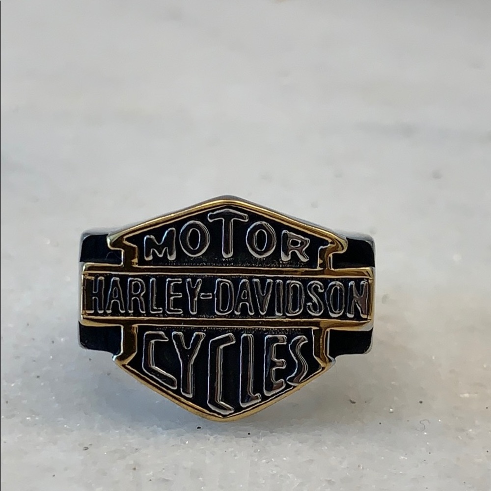 Harley Davidson Stainless Steel Ring